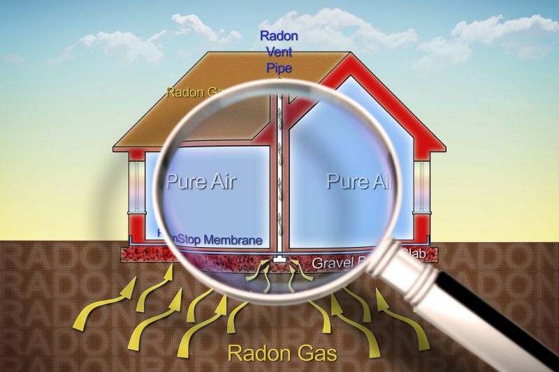 Radon Mitigation Installation