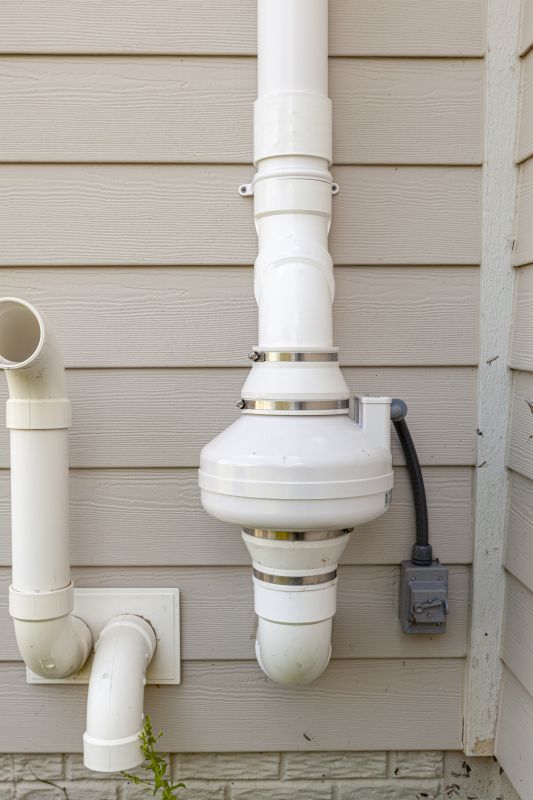 Radon Mitigation Installation